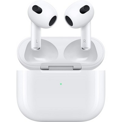 Беспроводные наушники Apple AirPods 3 Lightning Charging Case, белый - фото 6349