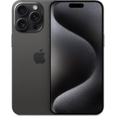 Смартфон Apple iPhone 15 Pro Max 1 ТБ, Dual: nano SIM + eSIM, черный титан - фото 14043
