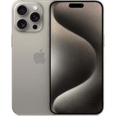 Смартфон Apple iPhone 15 Pro Max 512 ГБ, Dual: nano SIM + eSIM, титан - фото 14031