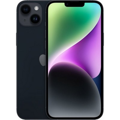 Смартфон Apple iPhone 14 Plus 256 ГБ, nano SIM+eSIM, тёмная ночь - фото 7494