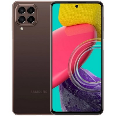 Смартфон Samsung Galaxy M53 8/256 ГБ, Dual nano SIM, коричневый - фото 8029