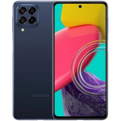 Смартфон Samsung Galaxy M53 8/256 ГБ, Dual nano SIM, синий - фото 8036