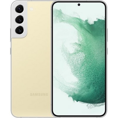 Смартфон Samsung Galaxy S22+ 8/256 ГБ, nano SIM+eSIM, бежевый - фото 8177