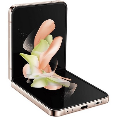Смартфон Samsung Galaxy Z Flip4 8/512 ГБ, nano SIM+eSIM, золотой - фото 8631