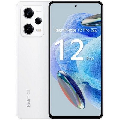 Смартфон Xiaomi Redmi Note 12 Pro 5G 8/256 ГБ RU, Dual nano SIM, белый - фото 9685