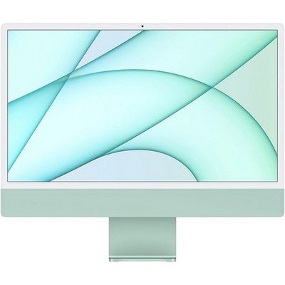 Моноблок Apple iMac 24" Retina 4,5K 2021 (Apple M1, 8-Core CPU, 8-Core GPU, 16 Гб, 256 Гб SSD), зеленый - фото 11978