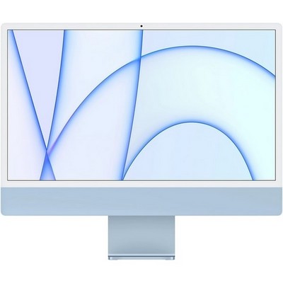 Моноблок Apple iMac 24" Retina 4,5K 2021 (Apple M1, 8-Core CPU, 8-Core GPU, 8 Гб, 512 Гб SSD) MGPL3, синий - фото 11968
