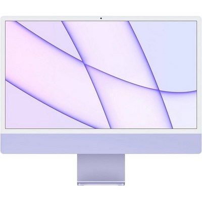 Моноблок Apple iMac 24" Retina 4,5K 2021 (Apple M1, 8-Core CPU, 8-Core GPU, 16 Гб, 256 Гб SSD), фиолетовый - фото 11551