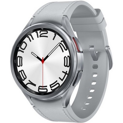 Умные часы Samsung Galaxy Watch6 Classic 47 мм, Серебро - фото 12243