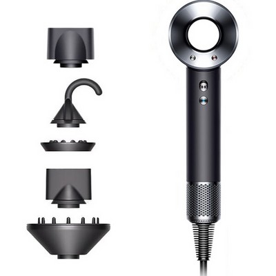 Фен Dyson Supersonic HD08 Black/Nickel - фото 12317