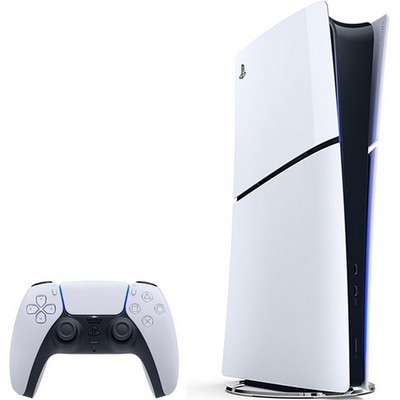 Игровая приставка Sony PlayStation 5 Slim Digital Edition 1000 ГБ SSD, белый - фото 14866