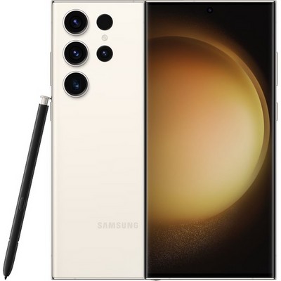 Смартфон Samsung Galaxy S23 Ultra 12/1 ТБ, Dual: nano SIM + eSIM, кремовый - фото 5051