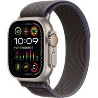 Умные часы Apple Watch Ultra 2 GPS + Cellular, 49 мм, корпус из титана, ремешок Trail синего/черного цвета