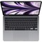13.6" Ноутбук Apple MacBook Air 13 2022 2560x1664, Apple M2, RAM 8 ГБ, SSD 256 ГБ, Apple graphics 8-core, macOS, space gray - фото 6367