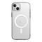 Чехол Uniq HYBRID LIFEPRO XTREME MAGCLICK CHARGING (MagSafe) для iPhone 14 Plus 6.7", прозрачный лед (FROST CLEAR) - фото 4893