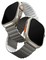 Ремень силиконовый Uniq REVIX для Apple Watch 49/45/44/42, цвет серый/белый (ASH GREY /DOVE WHITE) - фото 4769