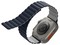 Ремень силиконовый Uniq REVIX для Apple Watch 49/45/44/42, цвет синий/серый (STORM BLUE/ CHALK GREY) - фото 4770