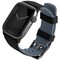 Ремень силиконовый Uniq LINUS для Apple Watch 49/45/44/42, цвет черный (45MM-LINUSBLK) - фото 4775