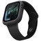 Чехол силиконовый Uniq LINO для Apple Watch 44 мм, цвет черный (44MM-LINOBLK) - фото 4785