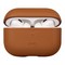 Кожаный чехол Uniq Terra Genuine Leather для AirPods PRO 2 (2022), цвет коричневая ириска (Toffee Brown) - фото 4795