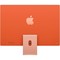 Моноблок Apple iMac 24" Retina 4,5K 2021 (Apple M1, 8-Core CPU, 8-Core GPU, 8 Гб, 256 Гб SSD) Z132000BK, оранжевый - фото 11495