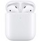 Беспроводные наушники Apple AirPods 2 с беспроводным зарядным футляром MRXJ2, белый - фото 12596