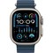 Умные часы Apple Watch Ultra 2 GPS + Cellular, 49 мм, корпус из титана, ремешок Ocean синего цвета - фото 14665