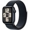 Умные часы Apple Watch SE 2023 GPS, 40 мм, корпус из алюминия цвета тёмная ночь, ремешок Sport Loop цвета тёмная ночь - фото 13194