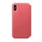 Кейс для iPhone Apple Folio XS кожаный розовый MRX12ZM/A - фото 4897