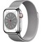 Умные часы Apple Watch Series 8 41 мм Steel Case Cellular, silver milanese - фото 6073